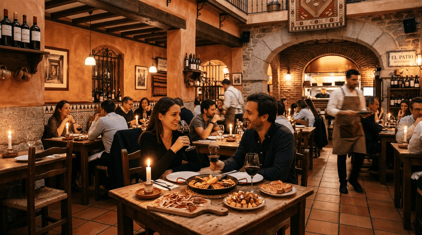 La Terraza del Sol Madrid restaurant